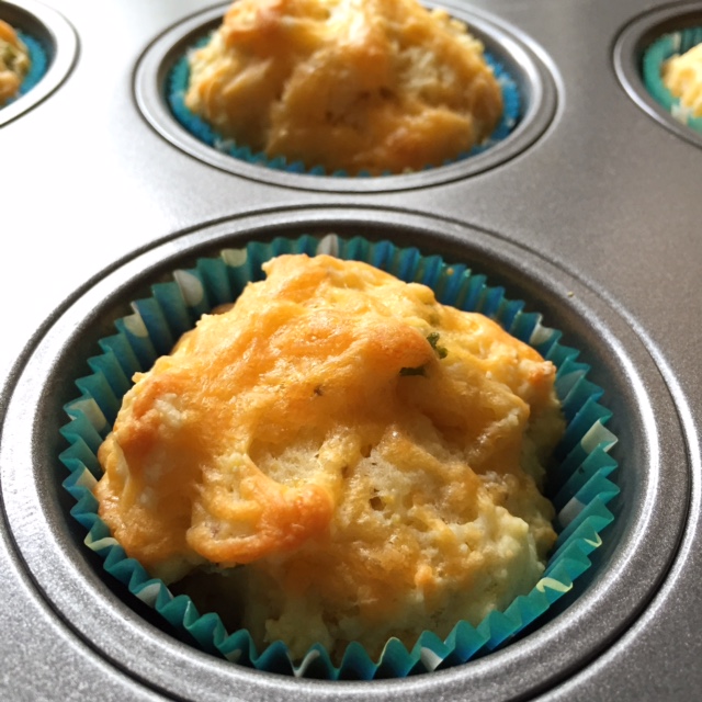 cheddar, green onion, + buttermilk muffins via she likes to eat