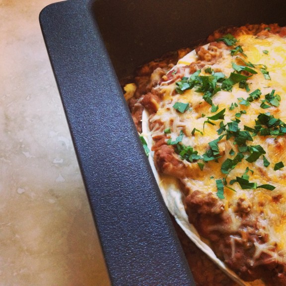 burrito pie via she likes to eat